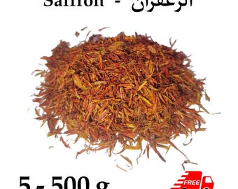 Authentieke taliouine-saffraan – Marokkaans rood goud, zorgvuldig geselecteerd en puur per gram - الزعفران المغربي الحر