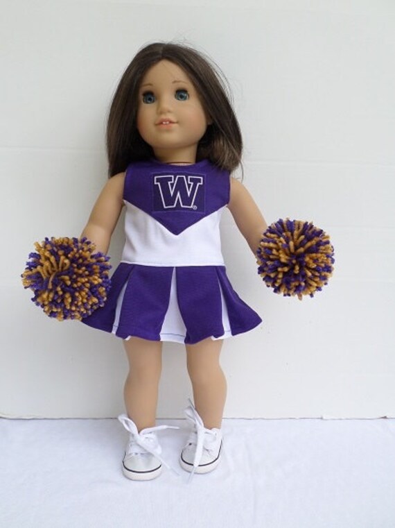 American Girl Doll 18 University of Washington Etsy
