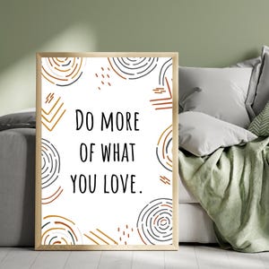 Inspirational Quote Wall Art - Positive Affirmation Poster, Minimalist Wall Decor For Home Or Office, Printable Wall Art, Digital Download