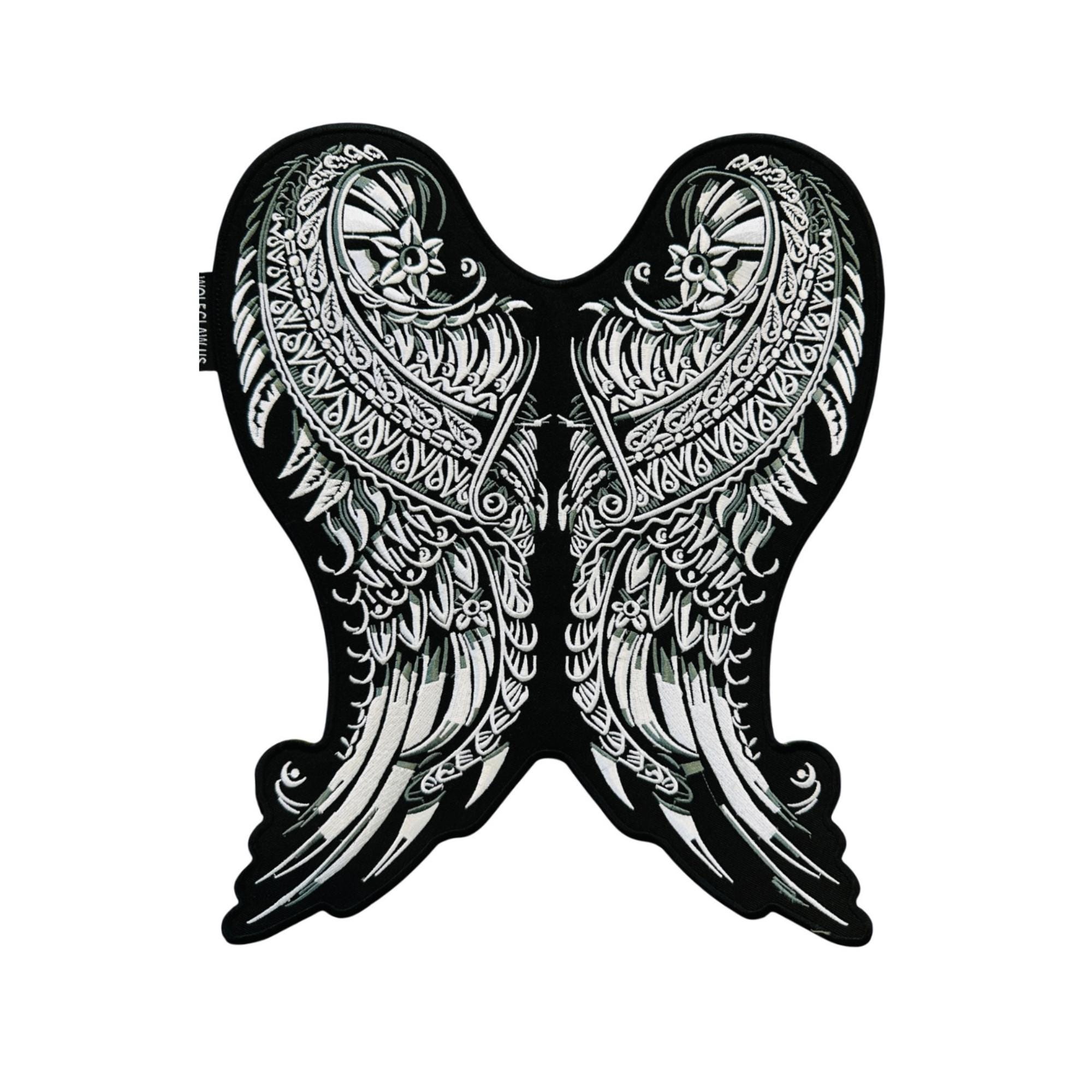 Large Angel Wings Patch: Embroidered Iron-on/sew-on Back Patch - Etsy