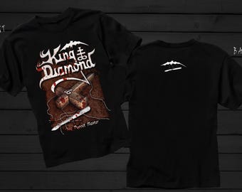 D2D - Neues bedrucktes T-Shirt -KING DIAMOND - Der Puppenmeister- Größe: S, M,L,XL,2-3-4-5-6-7XL