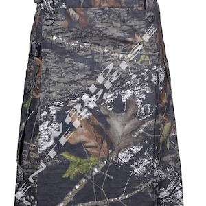 Scottish Handmade Jungle Camo Utility Kilt - Camouflage Tactical Kilt - Men&#39;s Modern Camo Kilts - Made to Order