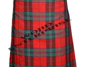 Falda escocesa de tartán Thomas of Wales hecha a mano: faldas escocesas de las Tierras Altas.