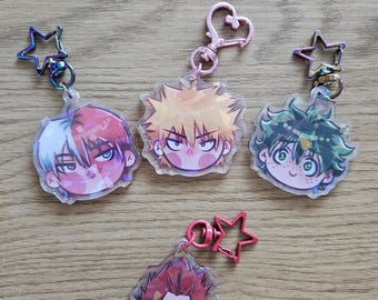 BNHA: Portachiavi olografici