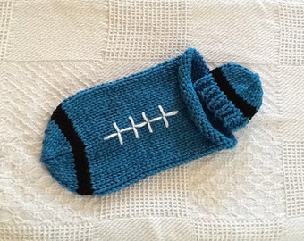Carolina baby football bunting cocoon newborn 0-3 month boy or girl photo op or warm winter wear