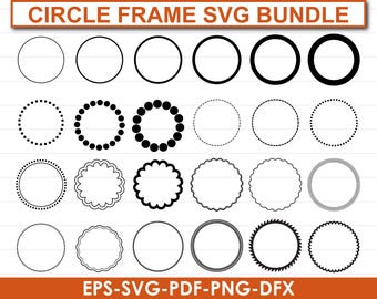 Circle Frame svg, Sketch Circle svg, Circle svg, Doodle Circle Cricut svg, Circle SVG, Round Frame Svg, Cut files for Cricut