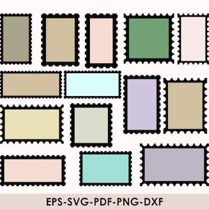 Scalloped shape SVG, Scalloped frame svg, Scalloped tags svg, Circle Rectangle, Laser cut file, Scalloped Shape clipart PNG JPG Eps