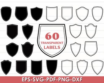 Vintage Label Frames SVG Bundle, Decorative Borders (Digital Download)