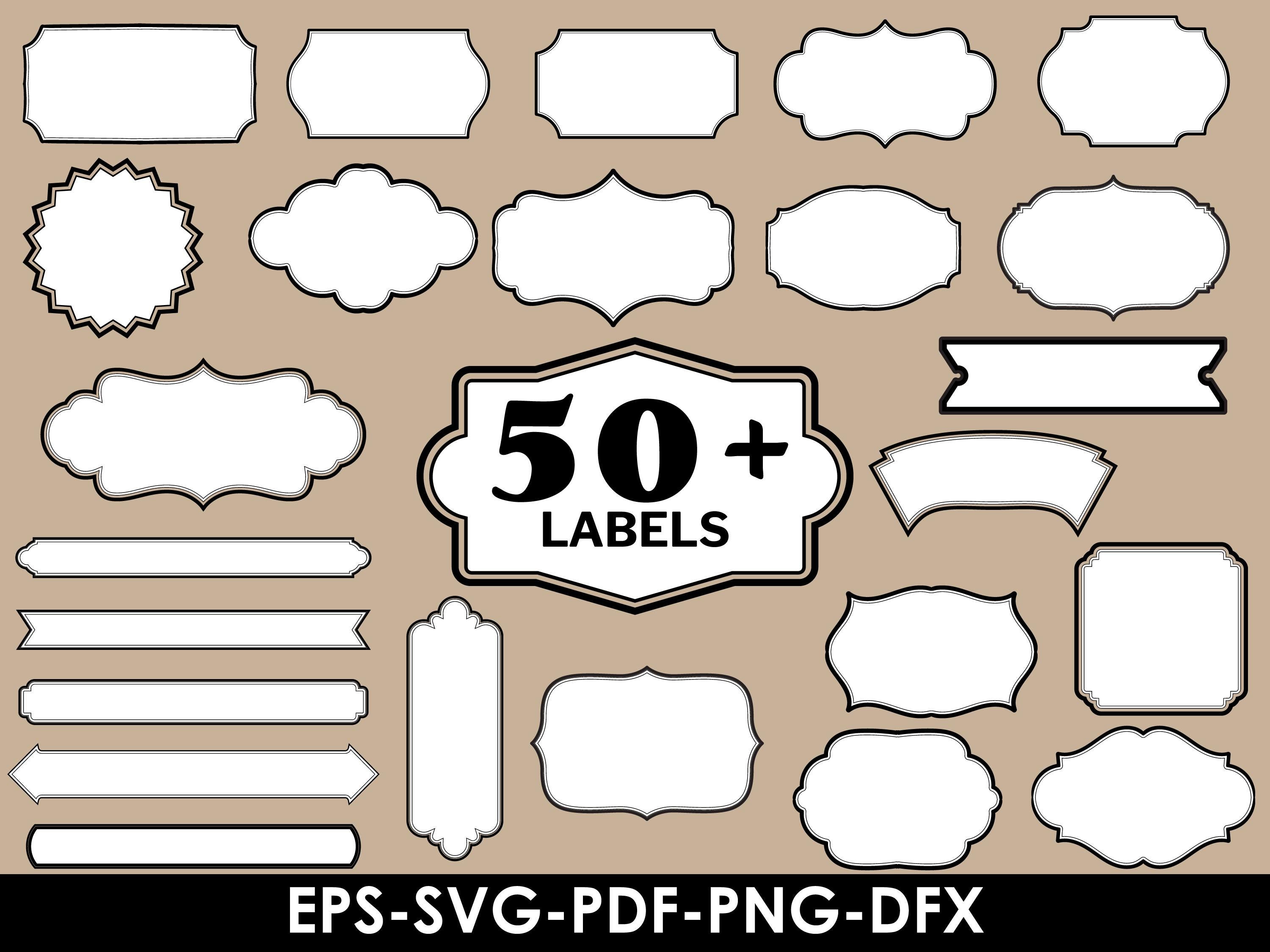 étiquettes décoratives - Etsy België, image size:3000x2250