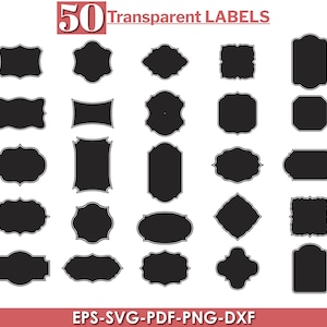 Klassische Rahmen svg Bündel, Etiketten svg, Vintage Rahmen, Etikettenrahmen, dekorative Rahmen, Rahmen svgbund, Banners Clipart, PNG, EPS, Dxf