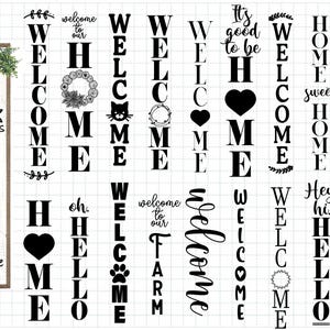 Cartello per veranda in formato SVG, cartello per veranda in formato SVG per fattoria, benvenuto in formato SVG, cartello verticale per veranda in formato SVG, ciao in formato SVG, cartello di benvenuto in formato SVG, pacchetto di cartelli per veranda in formato SVG