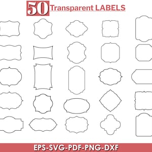 Klassische Rahmen svg Bündel, Etiketten svg, Vintage Rahmen, Etikettenrahmen, dekorative Rahmen, Rahmen svgbund, Banners Clipart, PNG, EPS, Dxf