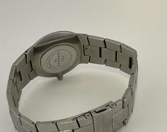 Skagen Denmark 572LSXM Men's Watch – Silver Link Stainless Steel