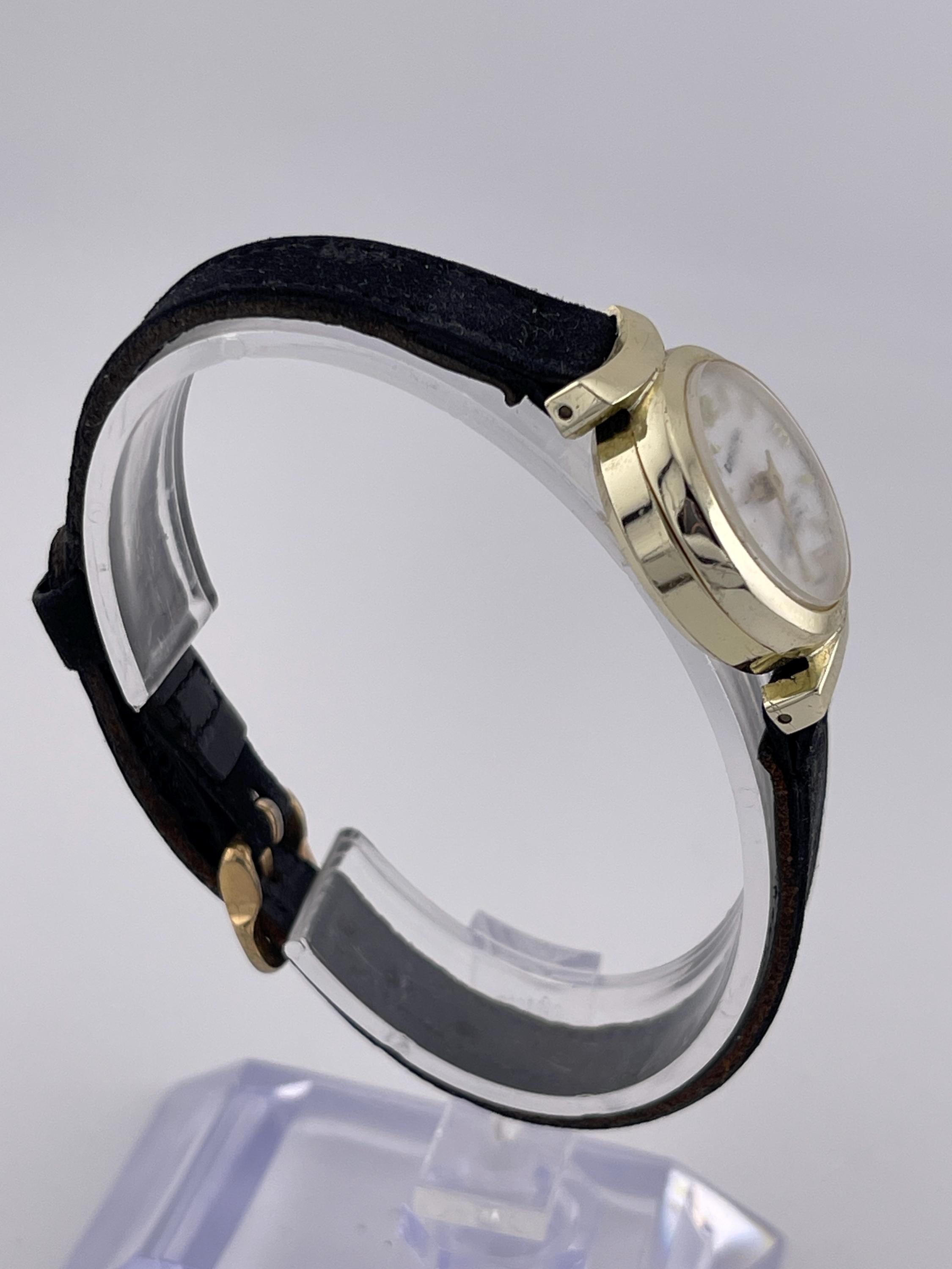 Parts/Repair VTG 1950s Bercona Antimagnetic Swiss Ladies Watch Manual Wind 21mm Bercona Antimagnetic Swiss Watch C 1950s Gold Tone 21mm  main image 3