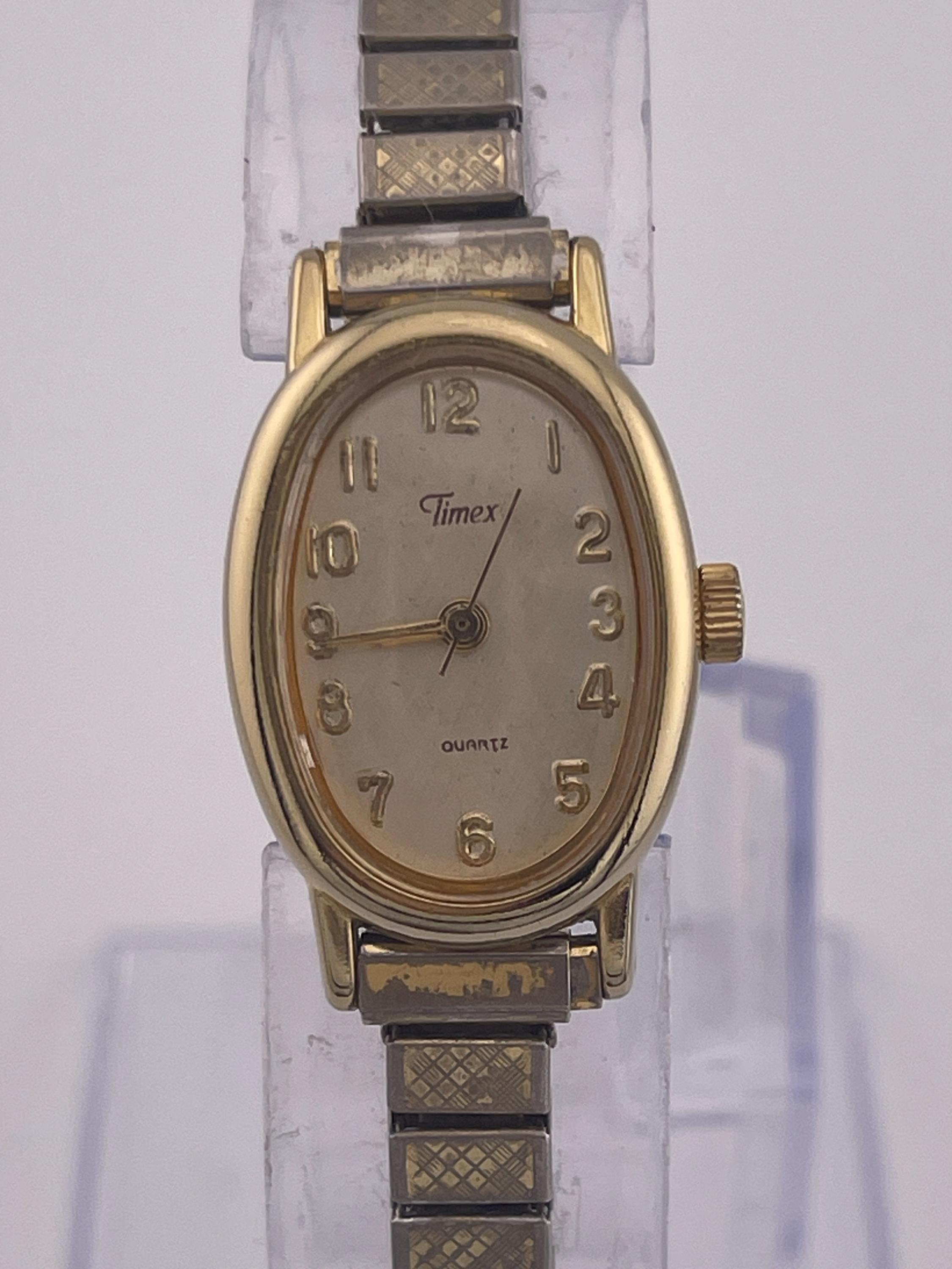 Ladies Timex Gold Oval Watch - Etsy display picture 1