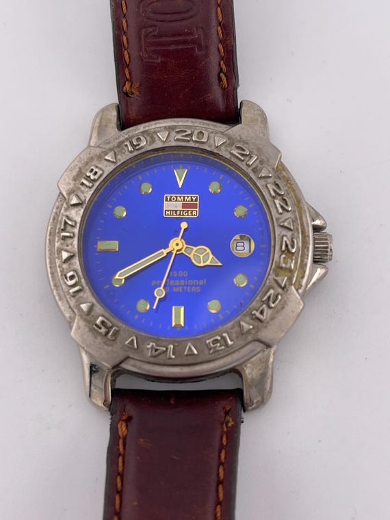 Tommy Hilfiger Vintage Blue Dial Quartz Sport Watch 38mm C  display picture 1