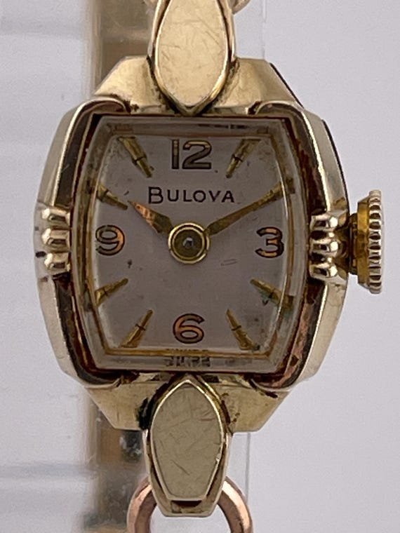 BULOVA レディース腕時計　【ジャンク】 Bulova L2 Ladies Vintage Watch C. 1940s 10K Gold Filled Swiss
