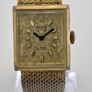 Hilton Vintage Watch - Etsy