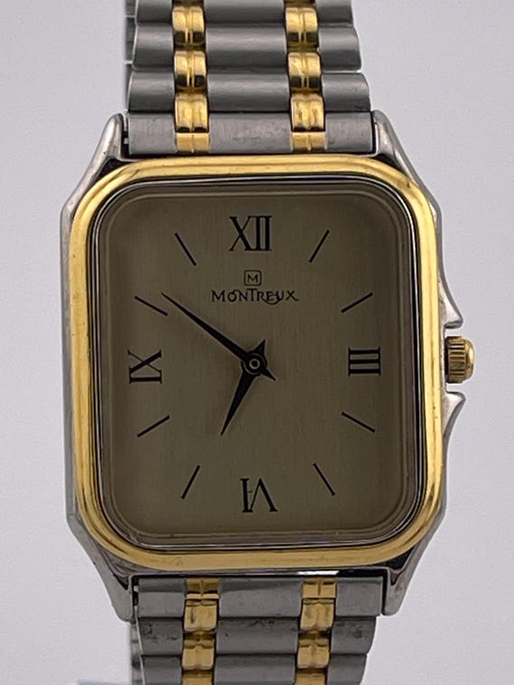Montreux Jostens 10-year Award Two-tone Quartz Watch C. 1995–2005