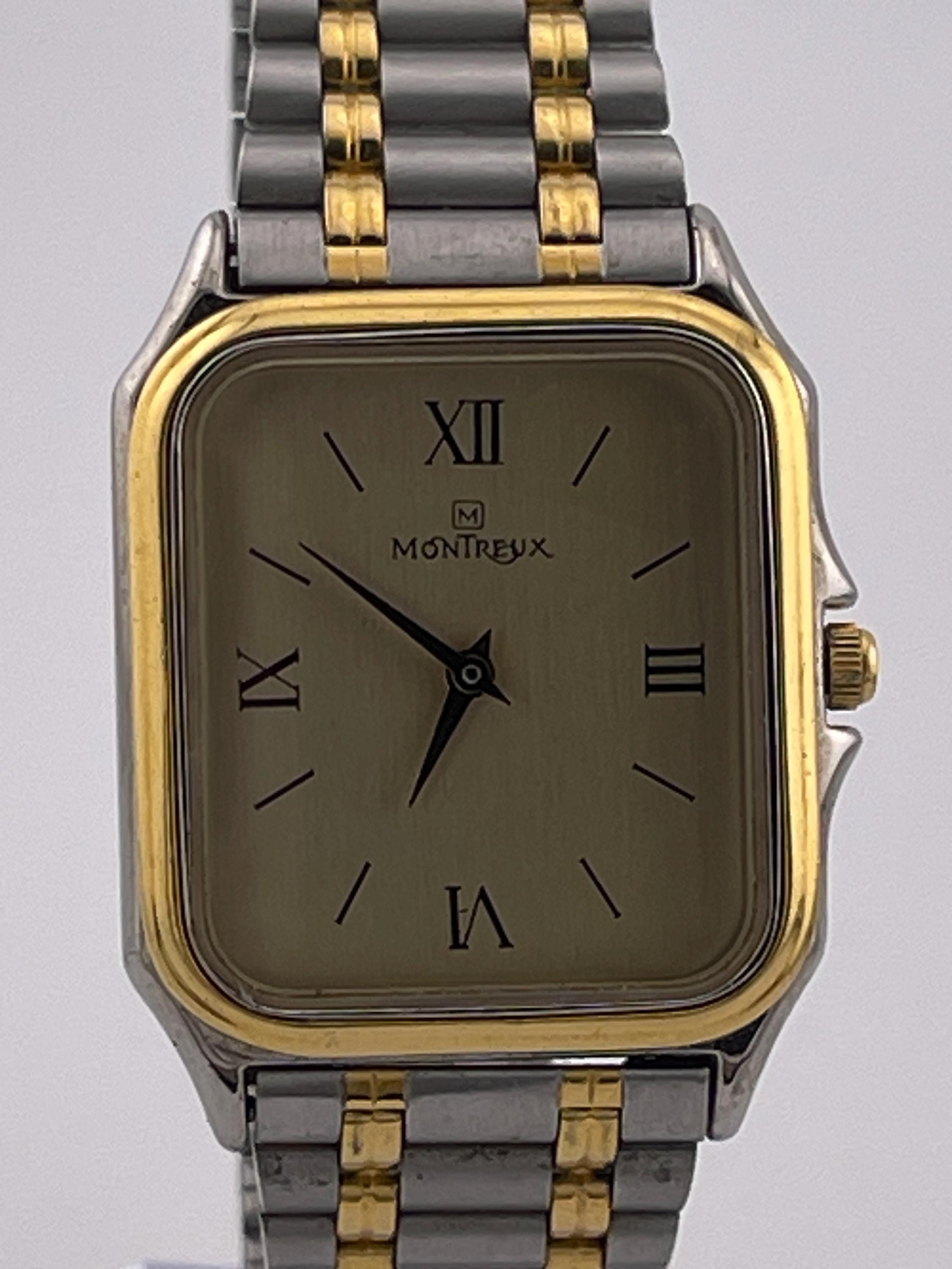 Montreux Jostens 10-year Award Two-tone Quartz Watch C. 1995–2005