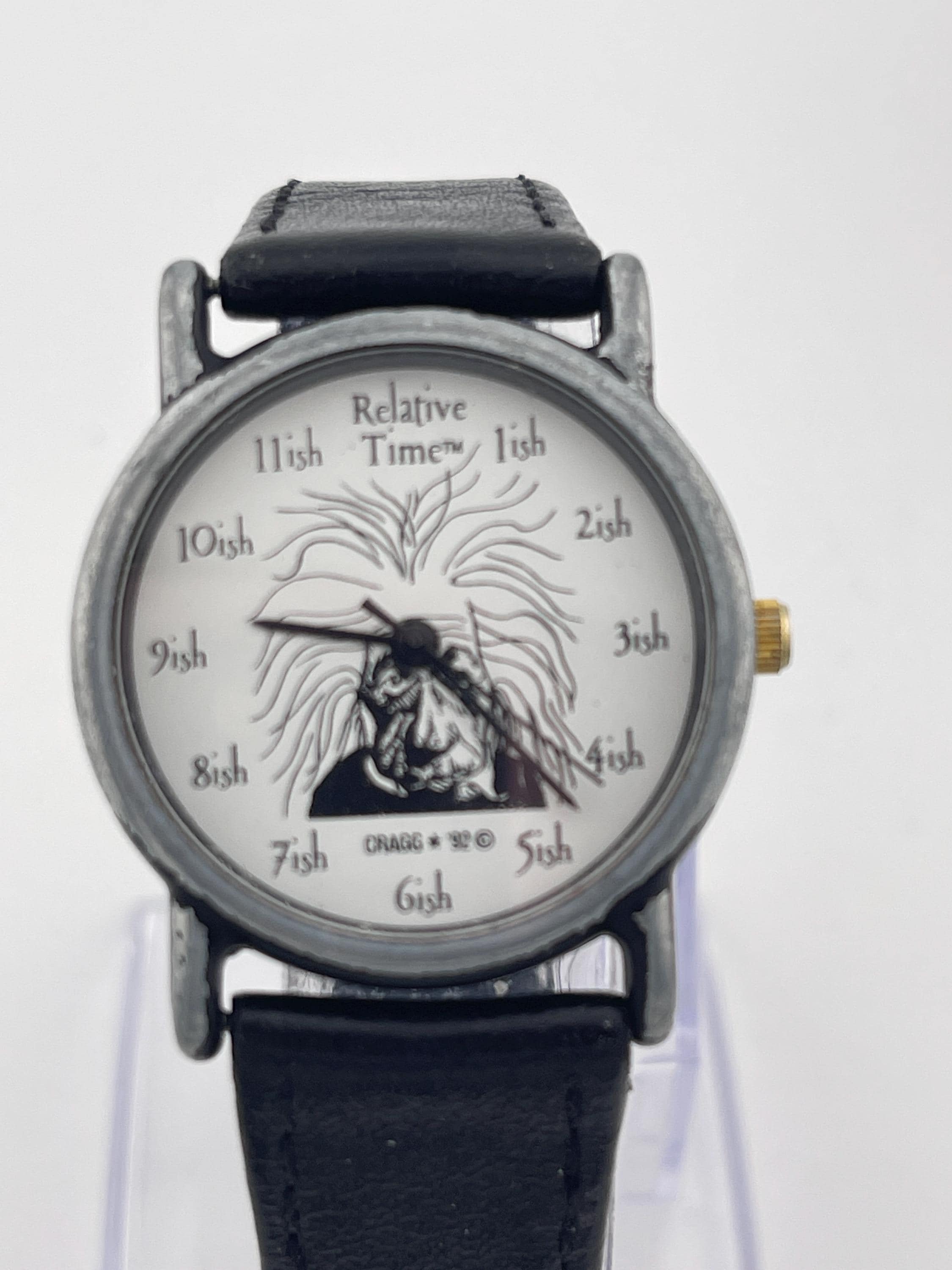 Relative Time Albert Einstein Novelty Watch (c.1990s–2000s) – “ish