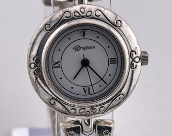 Brighton retired Tribeca, silver plated watch Brighton Tribeca Watch - 6549 - Etsy main image 3