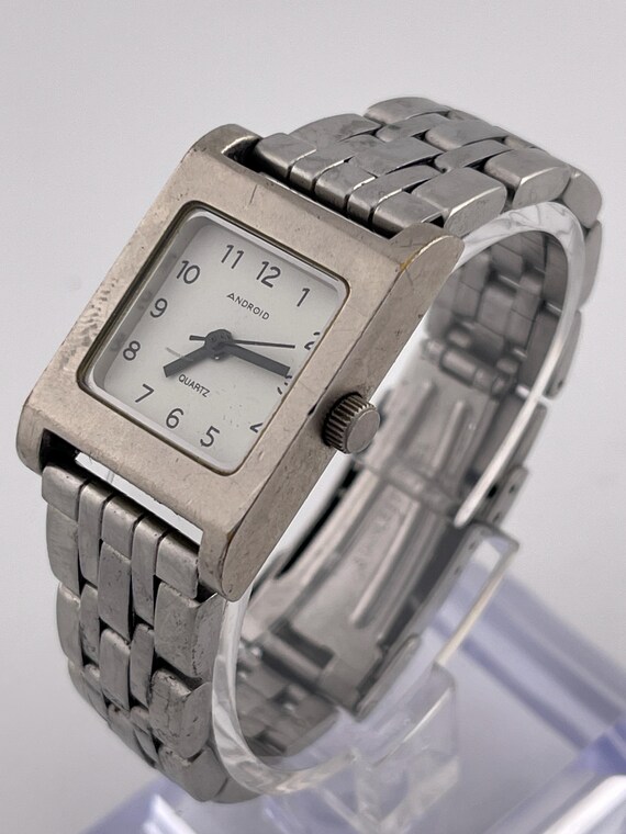 Vintage Android Rectangular Quartz Watch c. 1990s… - image 3