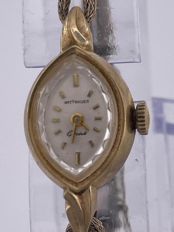Vintage Wittnauer Geneve 10K GSP Gold-filled Ladies Watch  display picture 2