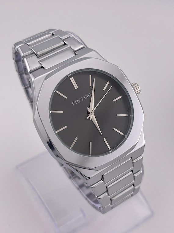 Pintime steel triax watch - Gem