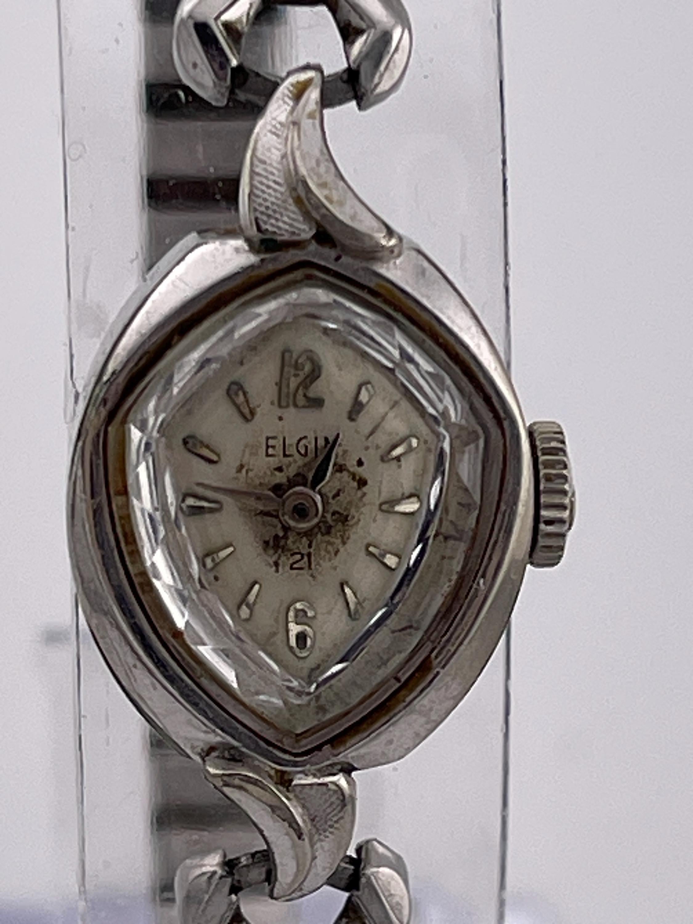 Vintage Elgin 10K RGP Bezel Ladies Watch 1940s-50s Running No Band Elgin 10k Rgp Bezel Watch - Etsy main image 2
