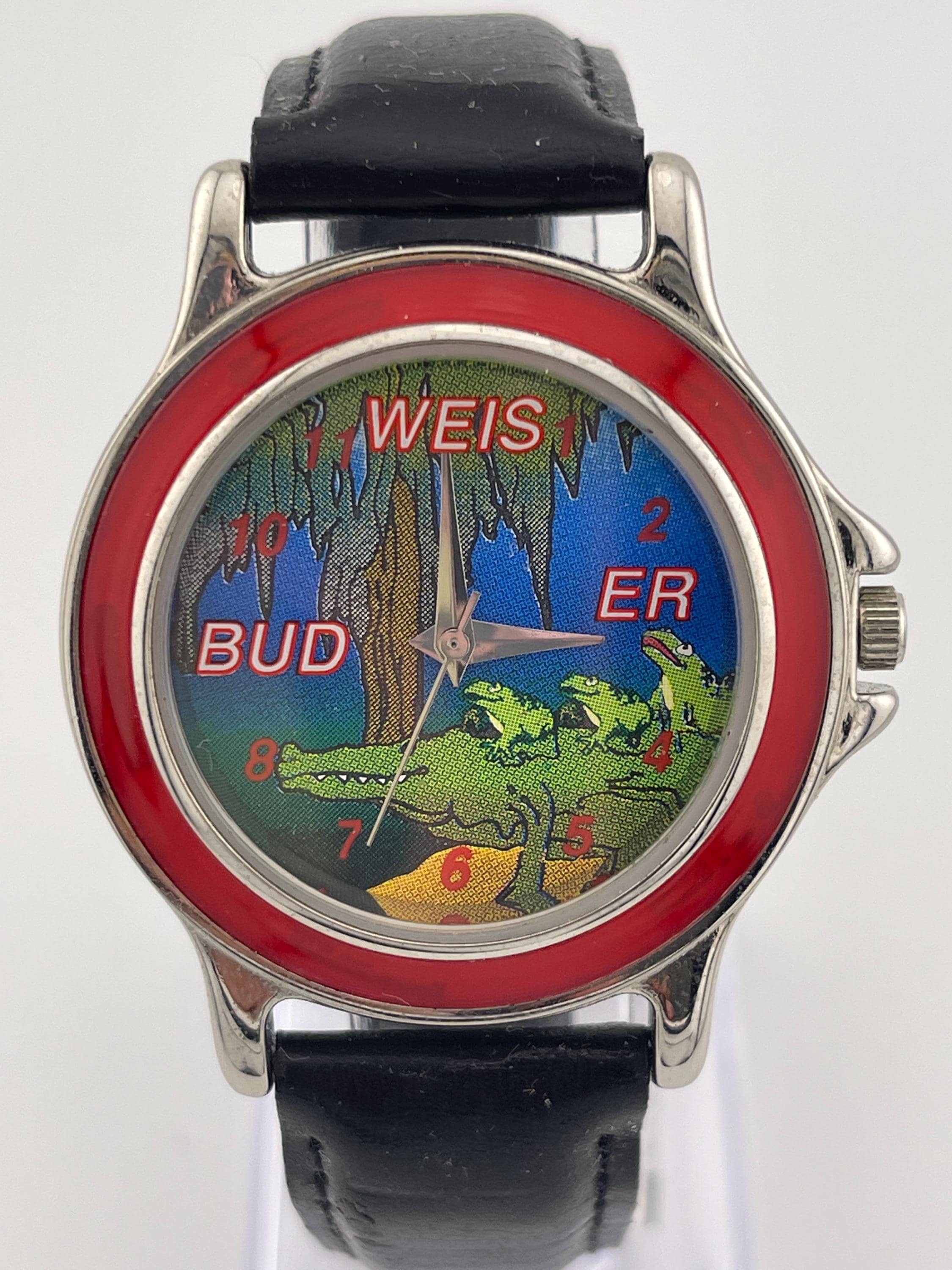 ★新品★ バドワイザー 掛け時計 1960年 デッドストック Bud Light 🔥Vintage Bud Light 1986 Spuds Mackenzie Clock by Stamford Art