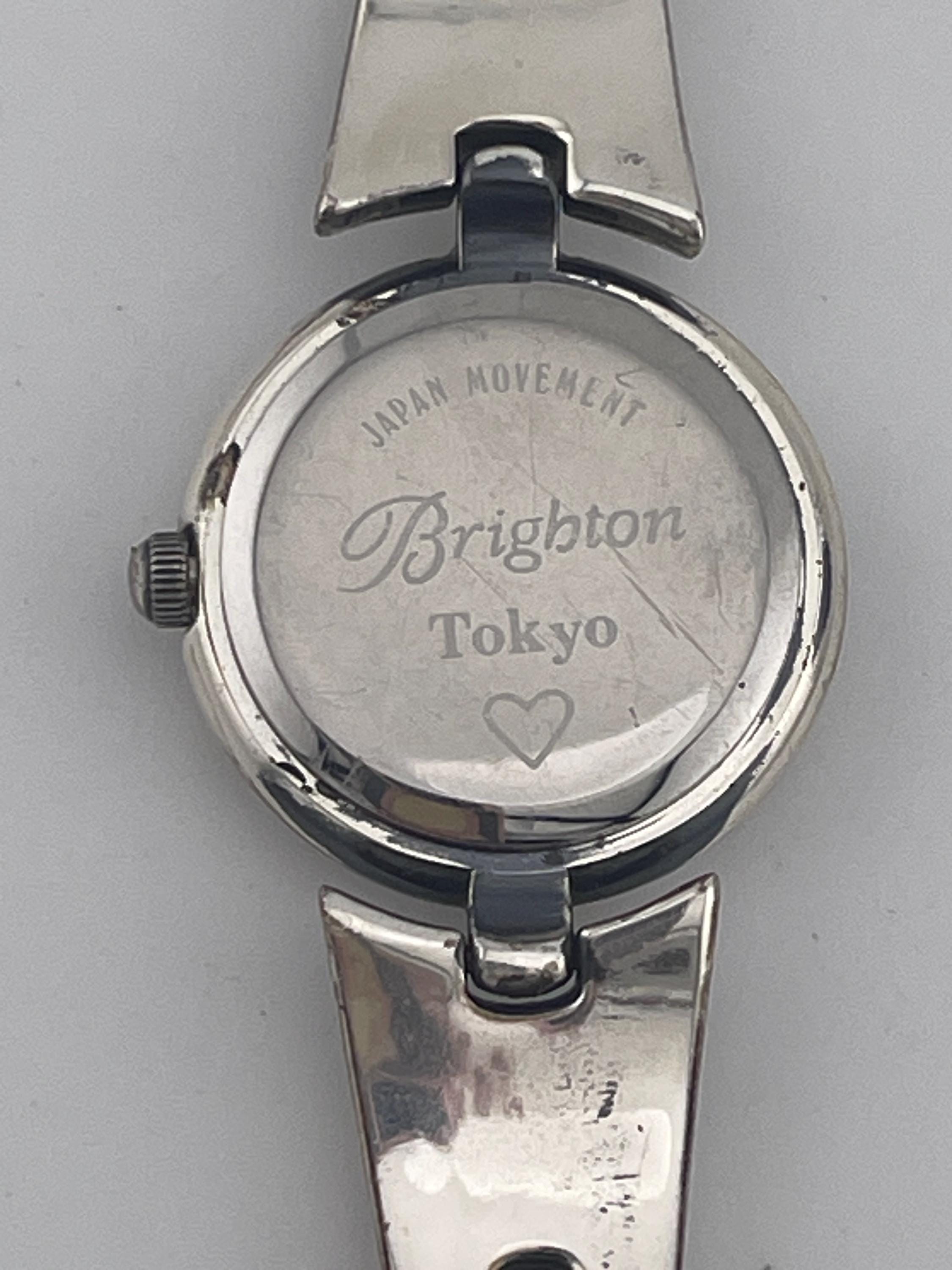 Brighton Watch Mother of‎ Pearl Silver Dial Japan Movement Miramar Heart Brighton “tokyo” Women main image 2