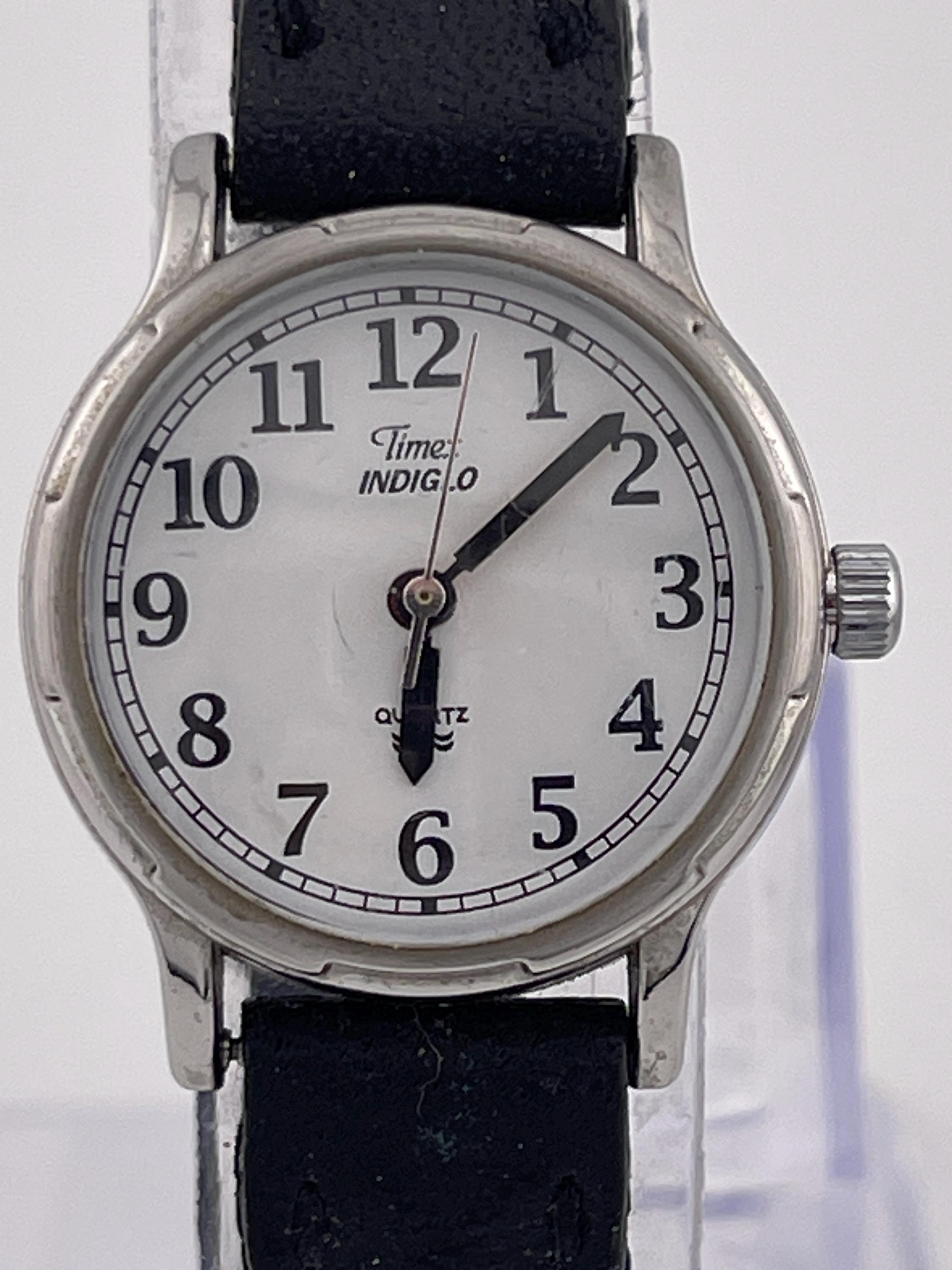 Timex indiglo leather - Etsy 日本