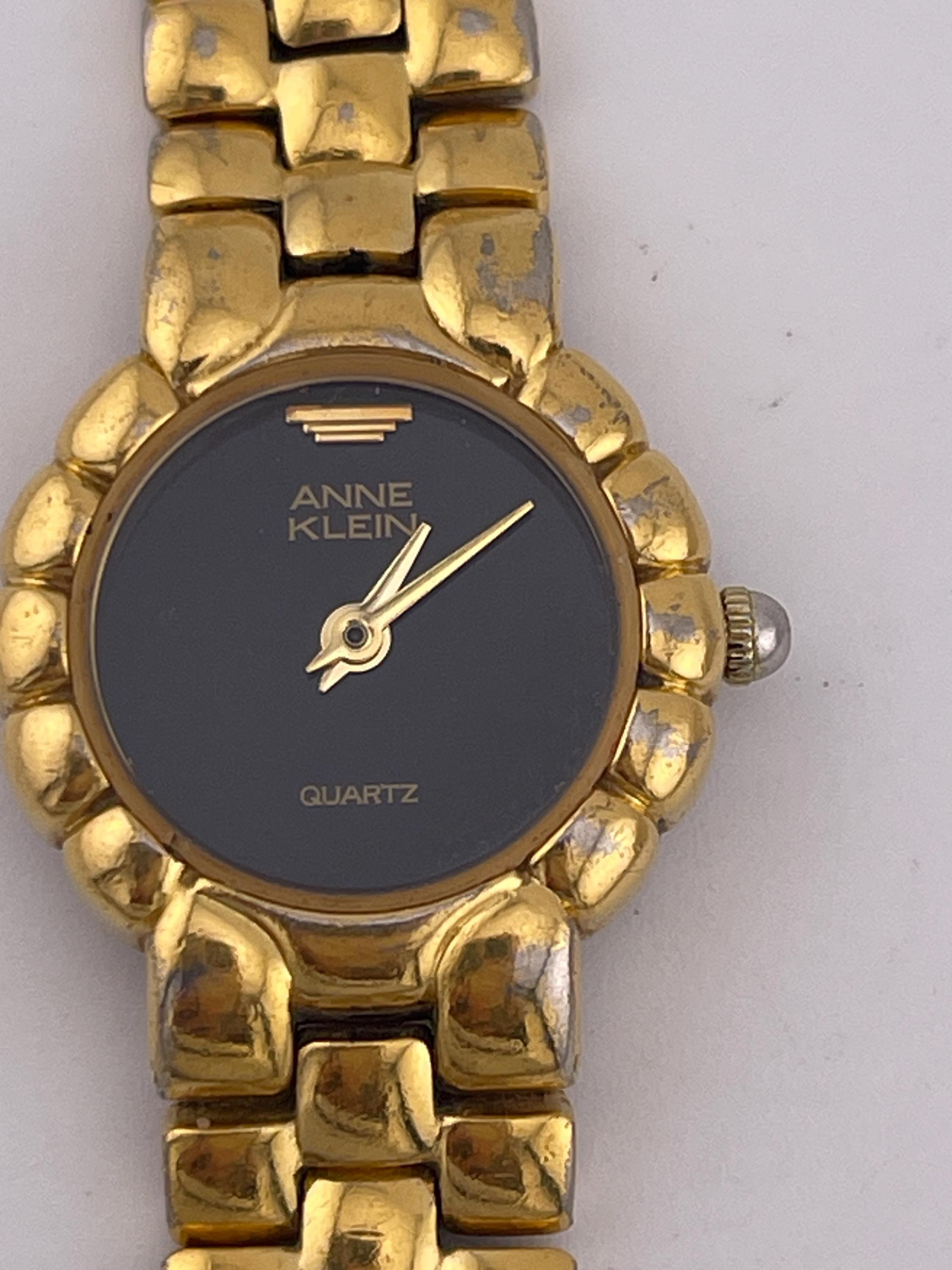 Anne Klein Womens Gold Tone Analog Japanese Quartz Fashion Bracelet Square Watch Ch@nel Vibes ♥️ Anne Klein Women main image 4