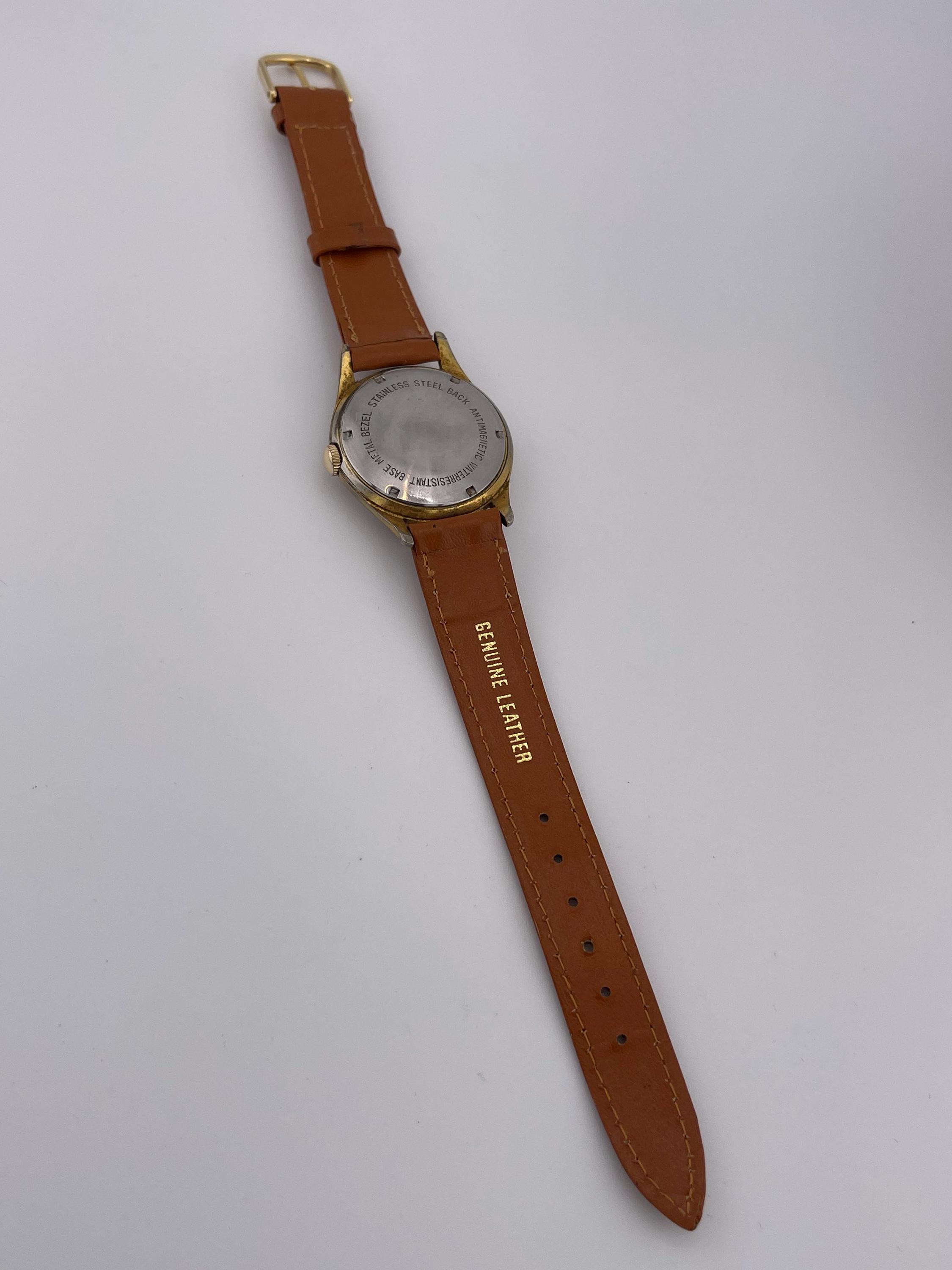 Andre Bouchard 17 Jewels Incabloc Watch PSS – Manual Wind  display picture 1