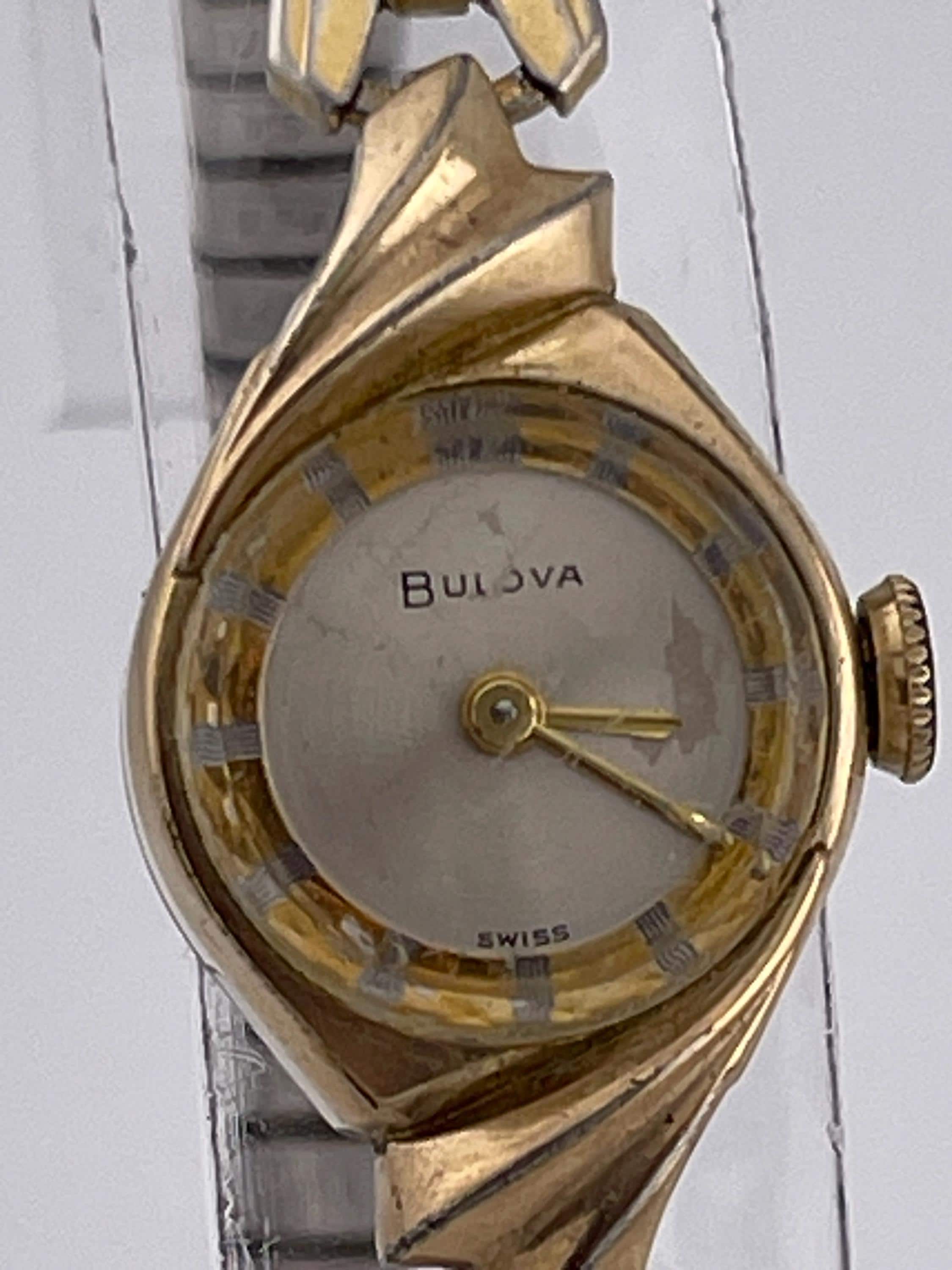 Bulova 10k rgp - Etsy 日本