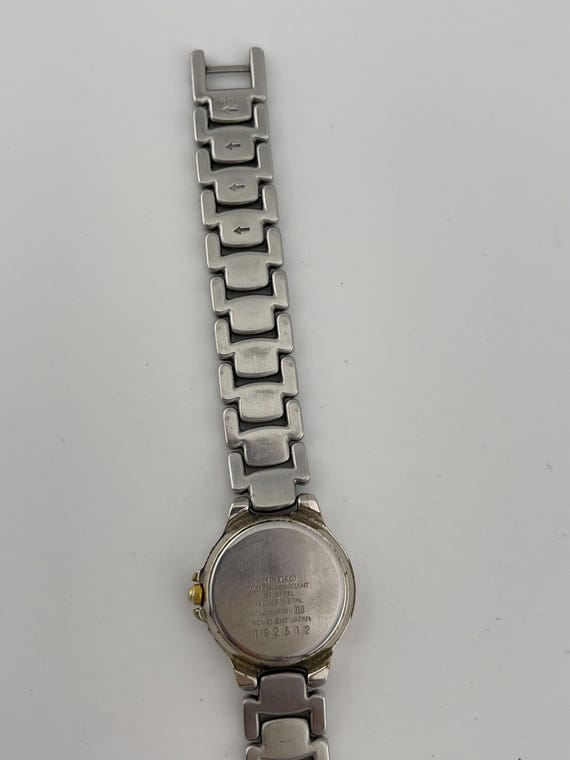 Seiko SXJW71 Two-tone Blue Dial Ladies Dress Watch C.2000s - Etsy