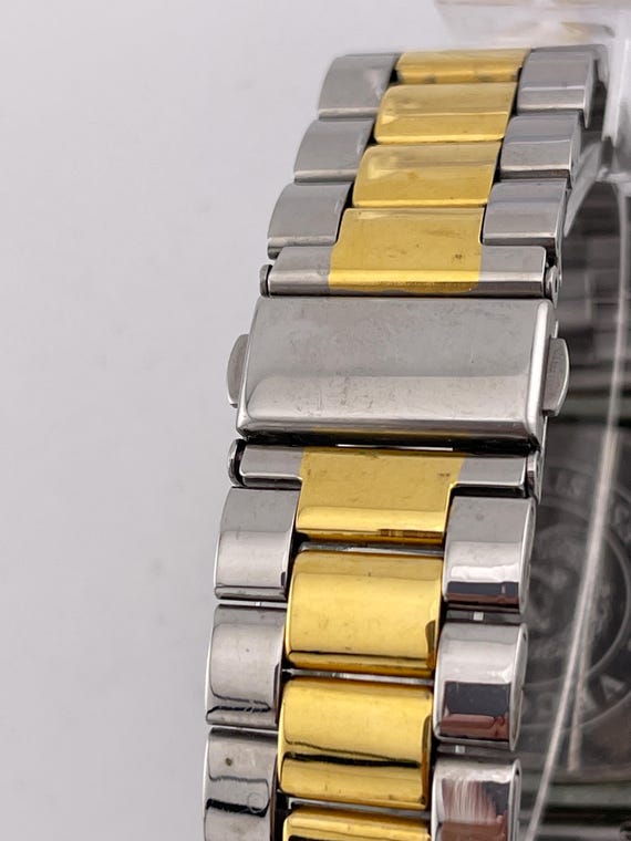 Vecceli Rectangular Two Tone Quartz Multi Functio… - image 6