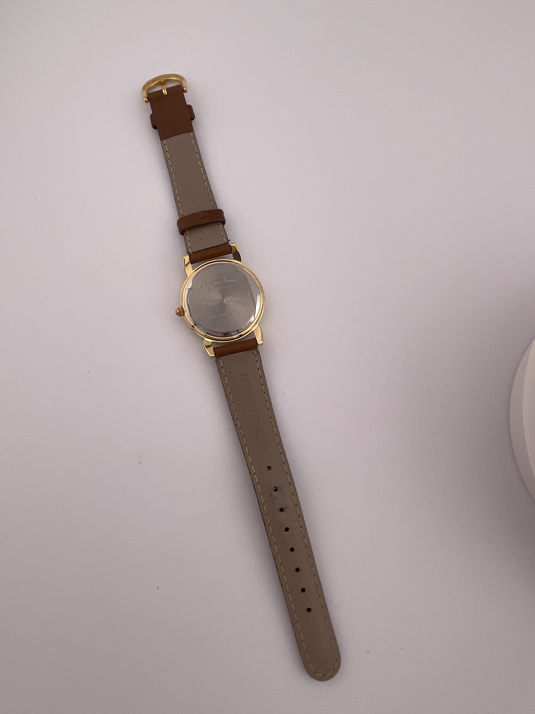 Vtg Divine Time By Relic Angel Of Love Roman Numeral Bezel Watch ZR-90102 Vintage Divine Time by Relic Angel of Love ZR-90102 Quartz  main image 4