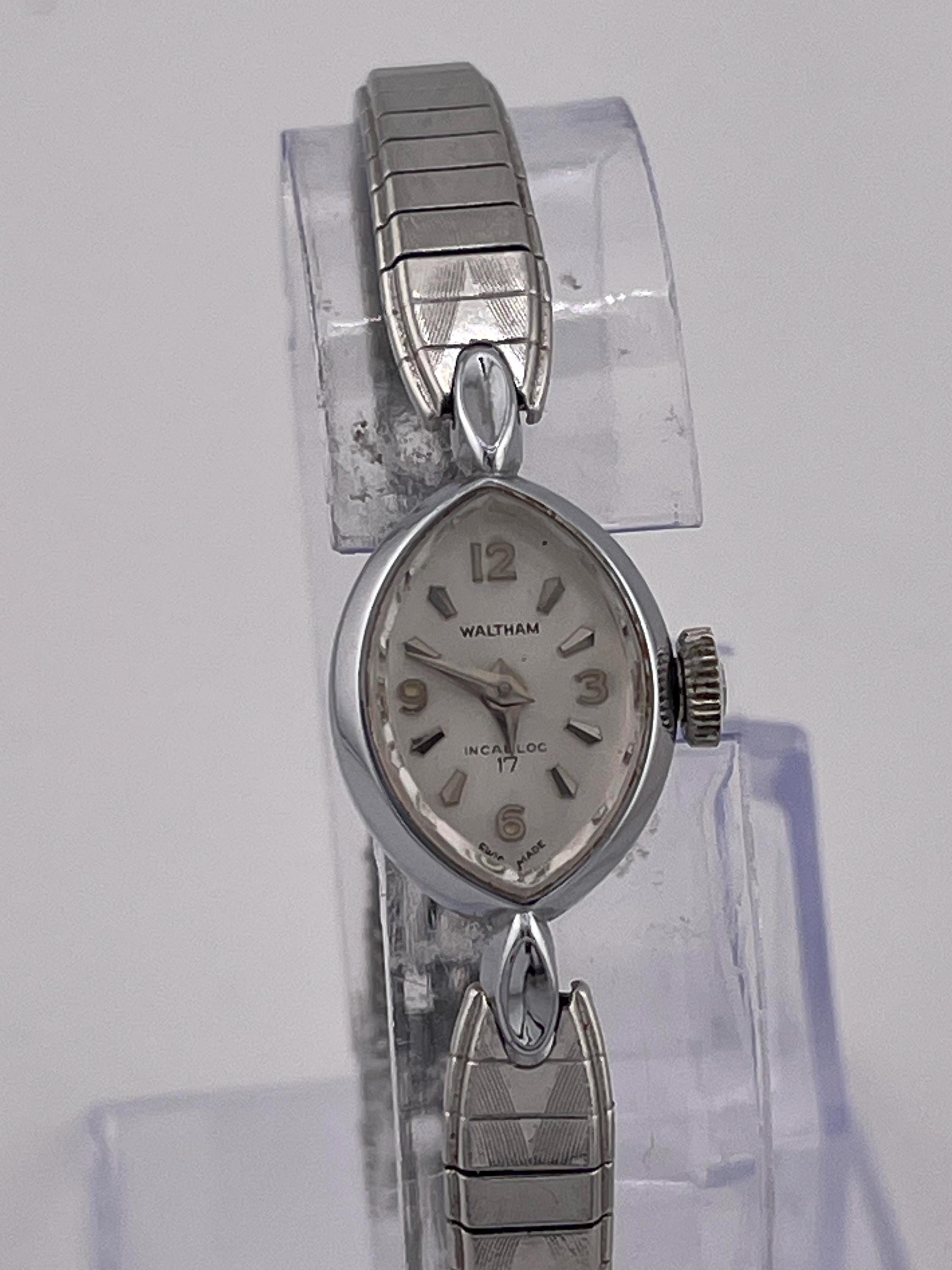Waltham incabloc 17 jewels - Etsy 日本
