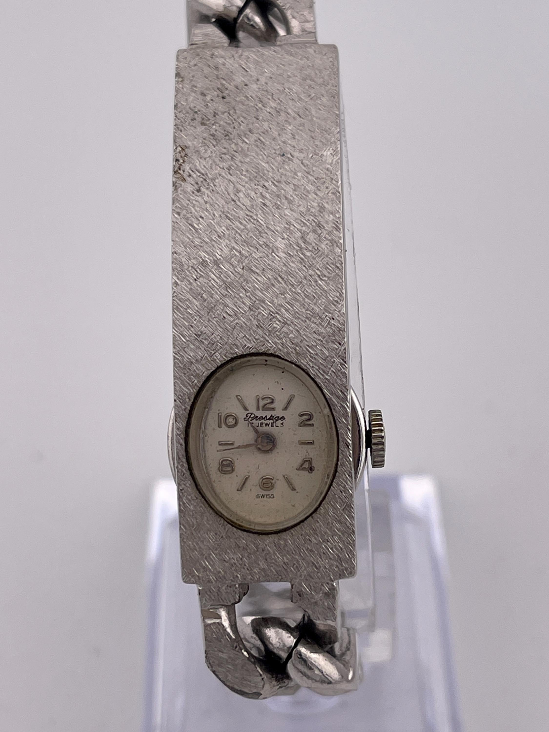 Prestige Swiss 17 Jewels Bracelet Watch C.1969 – Ladies Vintage