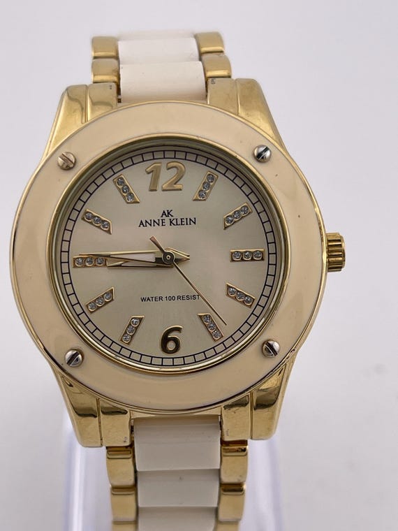 Pre- Owned Women\'s Anne Klein watch with gold-tone bracelet‎ Anne Klein Women main image 3