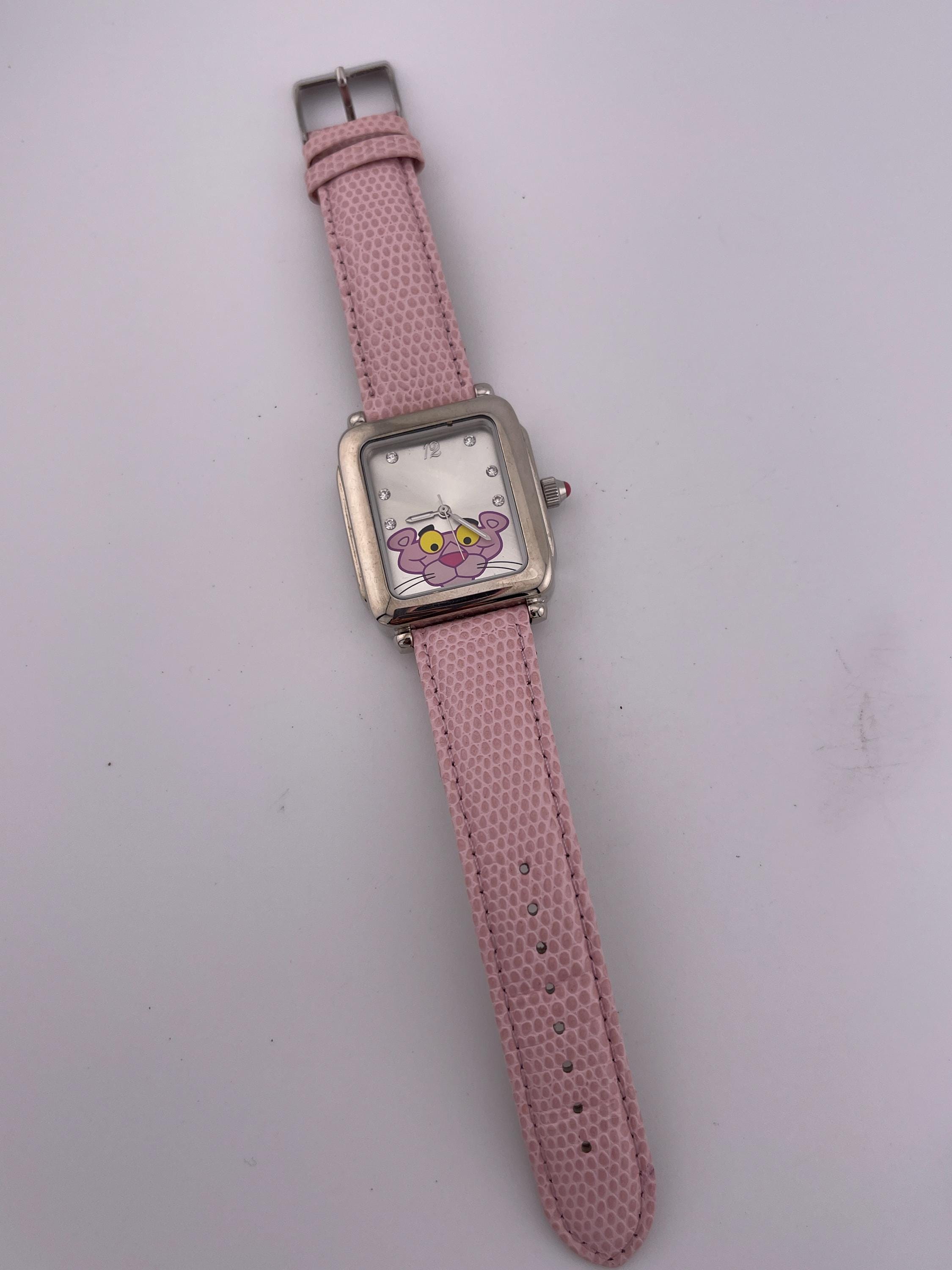 Women\'s Pink/Silver Square Classic Vintage Dial Leather Strap Cute Wrist Watch Ladies Classic Square Easy to Read Silver Tone Pink Faux  main image 4