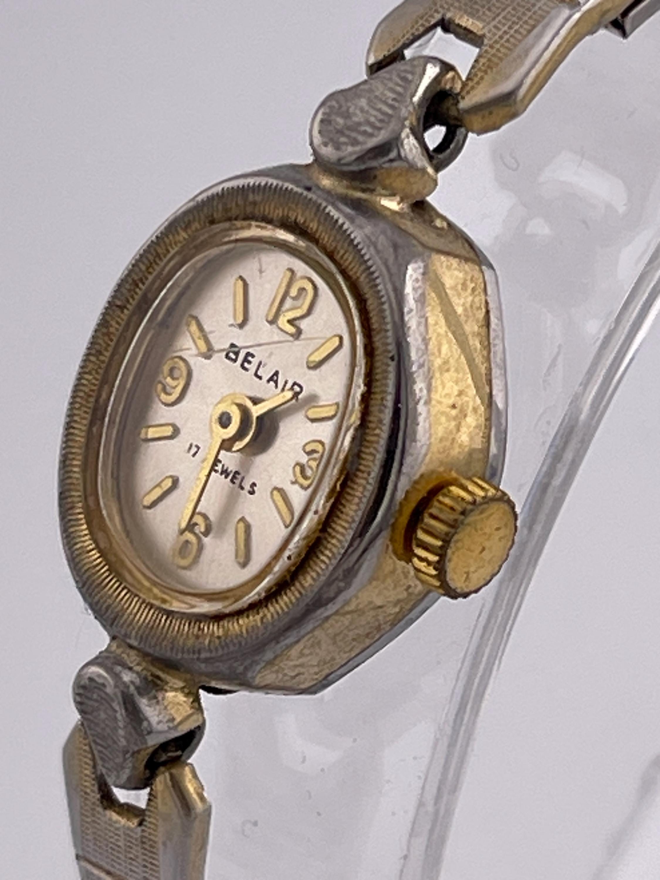 Vintage Belair 17 Jewel  Movemenrt Gold Tone 1960\'s Watch Belair 17 Jewels Wristwatches for sale | eBay main image 4