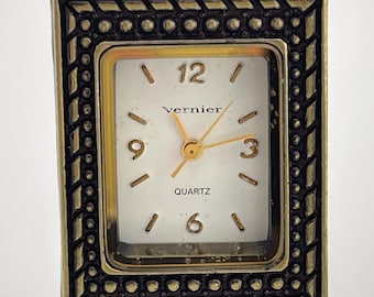 Vernier Leopard Print Cuff Watch Gold Tone Quartz, c.1998–2003 – Women’s Animal Print Fashion Watch