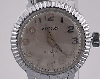 Vintage Westclox 17 Jewels Manual Wind Octagon Cocktail  display picture 1