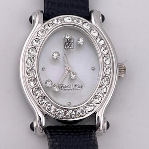 Victoria Wieck B4363 Crystal Bezel Women Watch – Mother of Pearl