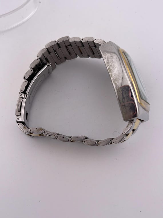 Vecceli Rectangular Two Tone Quartz Multi Functio… - image 8