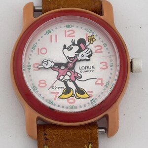 Vintage Lorus Disney Minnie Mouse Watch V821-0290 (c.1990s  display picture 1