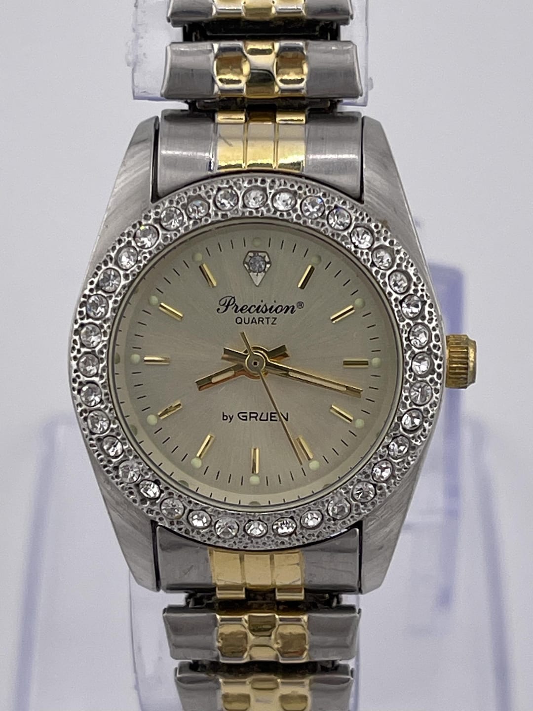 Precision by Gruen Vintage Ladies Quartz Watch, Two Tone  display picture 2